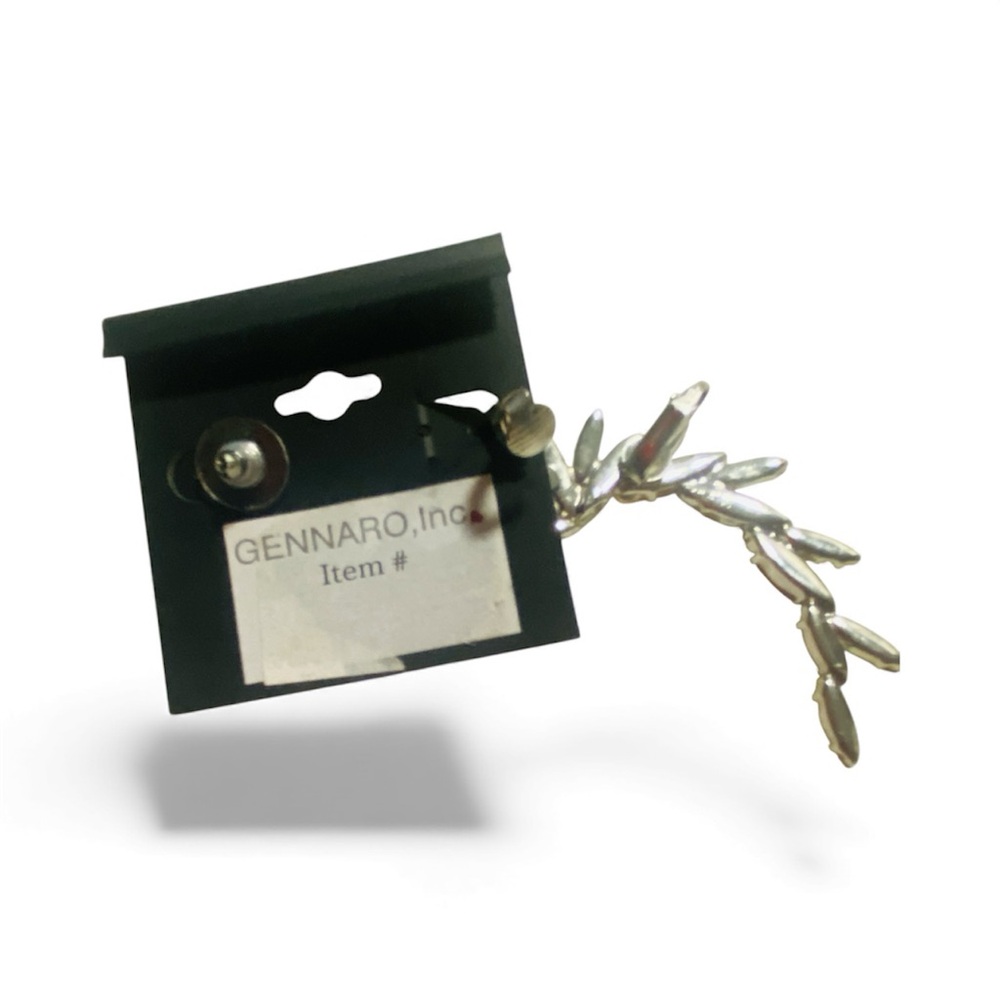 G. by Gennaro Iridescent Feather Full Rhinestone Ear Cuff
Asymmetric Set - Picture 4 of 4